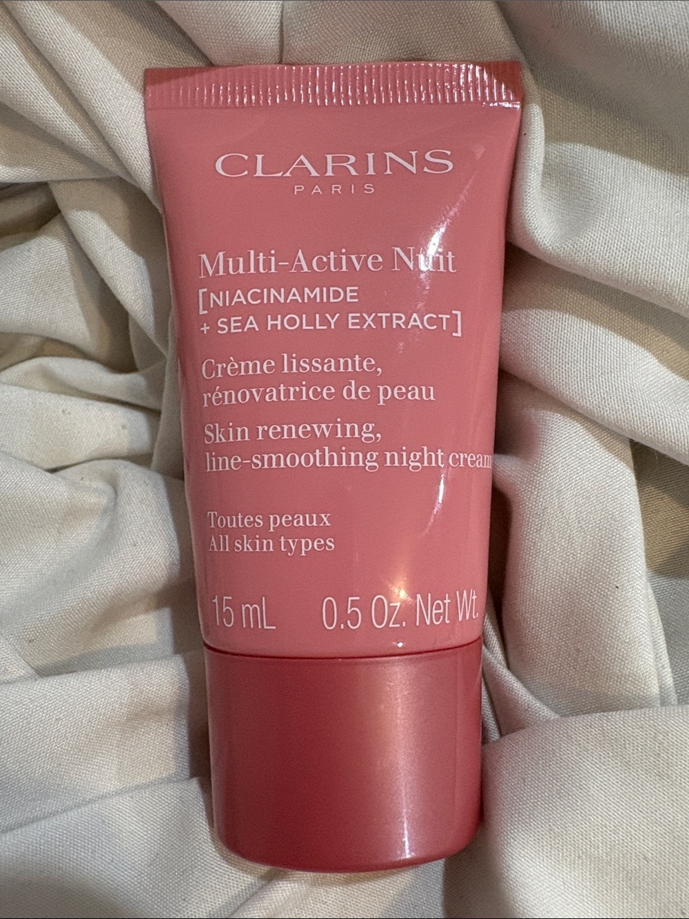 Clarins Pink Multi-Active Nuit Night Cream NEW UNUSED NO BOX